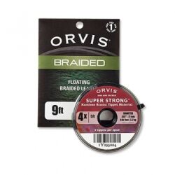 Orvis Braided No Knots Floating Leader System 7,5ft - 0,20mm, 3,9kg