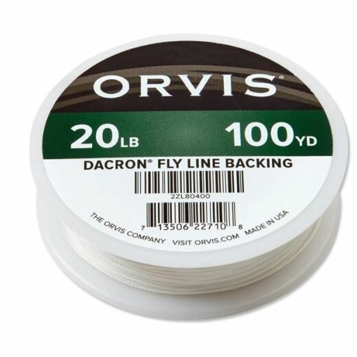 Orvis Dacron Fly Line Backing Weiss , 30lb , 400yd