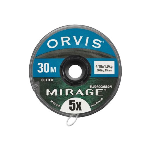 Orvis Mirage Fluorocarbon Vorfach-Tippet Spool 30m 6X - 0,13mm , 1,4kg