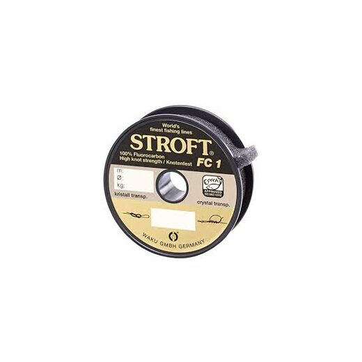 Stroft FC1 Fluorocarbon Vorfach 50m 0,16mm - 2,5kg